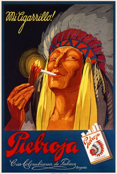 american indians smoking cigarettes